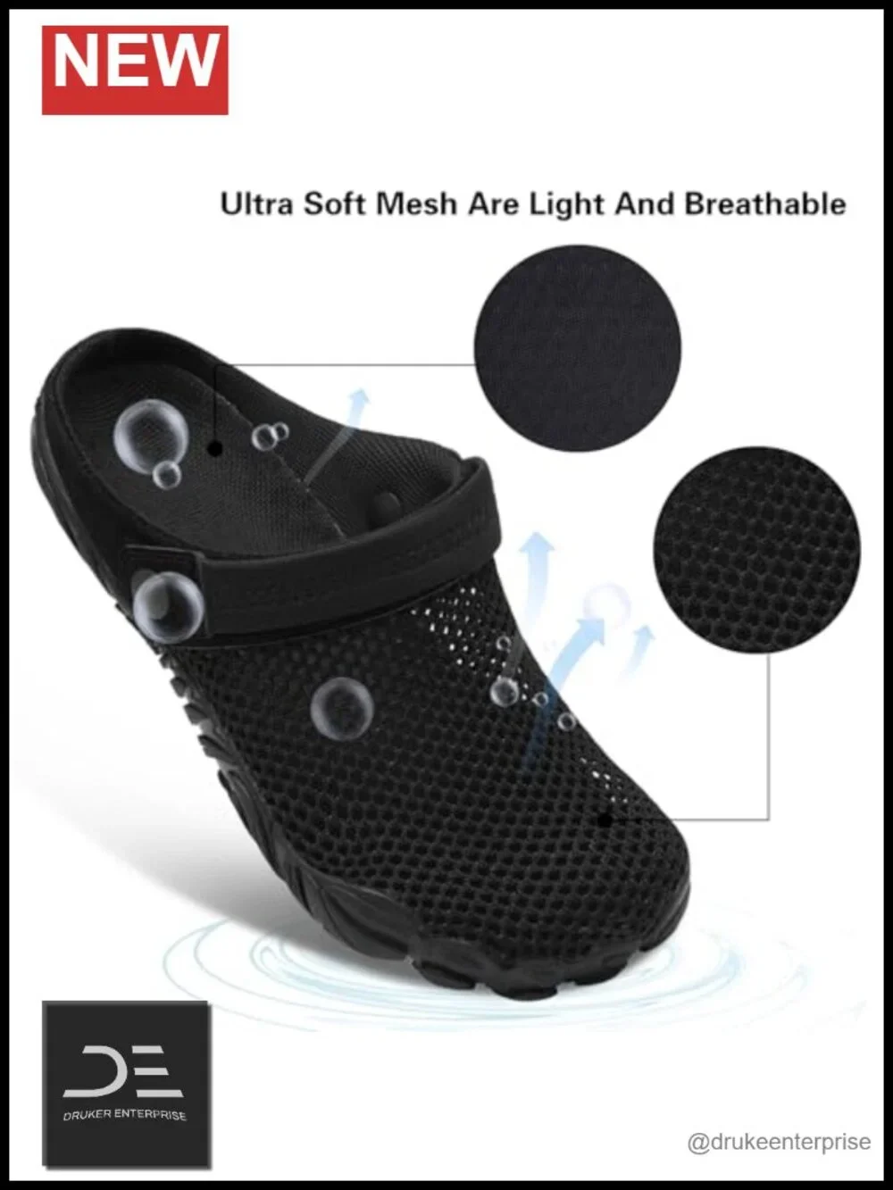 Outdoor Hiking Slip on Sandals Water Shoes Fashion Sneakers Classic Clogs